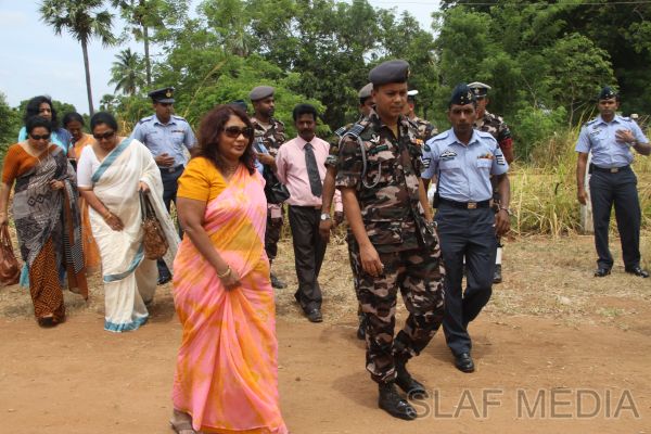 SLAF Seva Vanitha Unit Conducts Community Welfare Project at 'Awwenagar Vidyalaya'