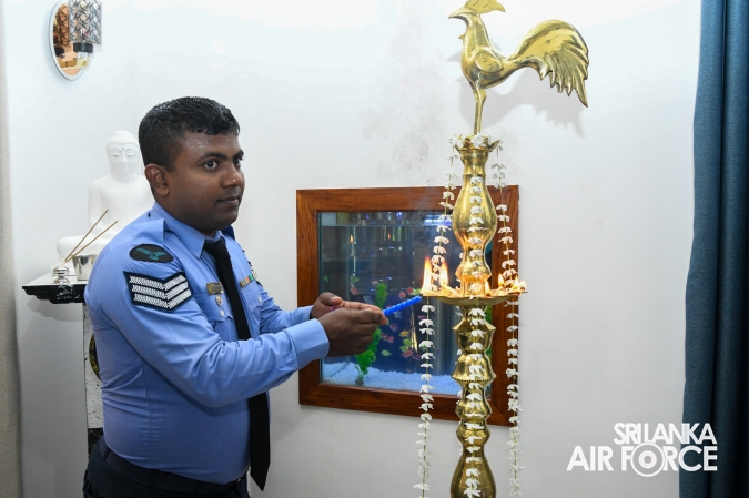 SLAF SEVA VANITHA UNIT CONDUCTS A HOUSE WARMING CEREMONY