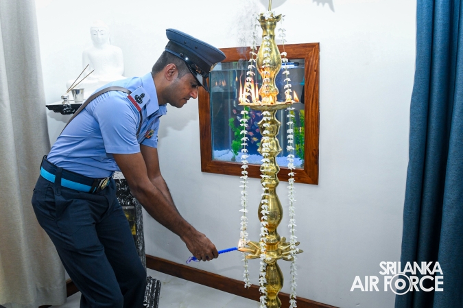 SLAF SEVA VANITHA UNIT CONDUCTS A HOUSE WARMING CEREMONY