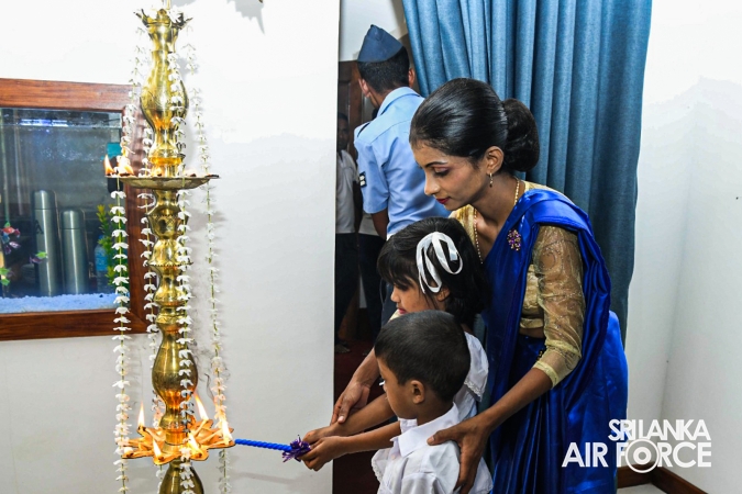 SLAF SEVA VANITHA UNIT CONDUCTS A HOUSE WARMING CEREMONY