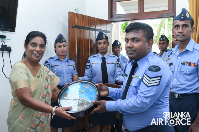 SLAF SEVA VANITHA UNIT CONDUCTS A HOUSE WARMING CEREMONY
