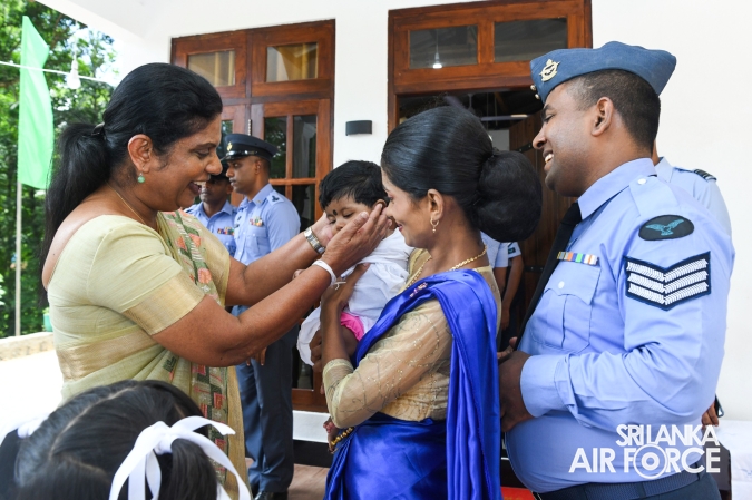 SLAF SEVA VANITHA UNIT CONDUCTS A HOUSE WARMING CEREMONY