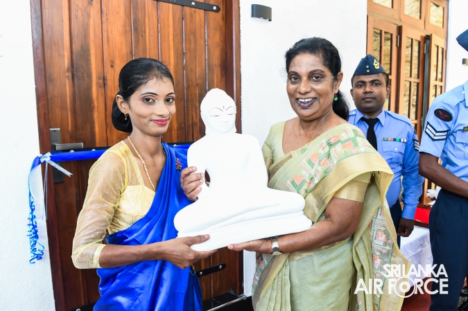 SLAF SEVA VANITHA UNIT CONDUCTS A HOUSE WARMING CEREMONY