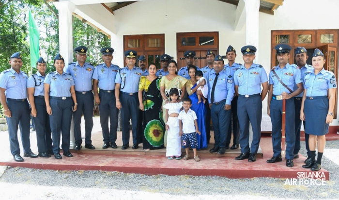 SLAF SEVA VANITHA UNIT CONDUCTS A HOUSE WARMING CEREMONY