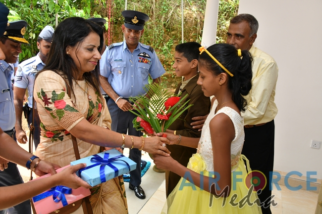 1st
House Under the Half Constructed Housing Project Completed