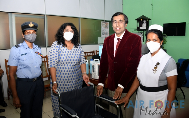 SLAF SEVA VANITHA UNIT MAKE SPECIAL DONATION TO APEKSHA HOSPITAL MAHARAGAMA