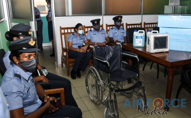 SLAF SEVA VANITHA UNIT MAKE SPECIAL DONATION TO APEKSHA HOSPITAL MAHARAGAMA