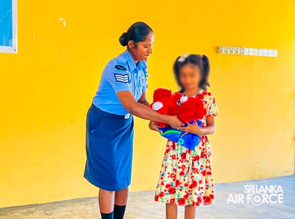 CHARITABLE DONATION DRIVE BY THE SEVA VANITHA UNIT OF SLAF STATION PALAVI