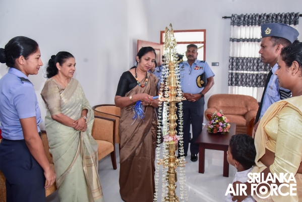 SLAF SEVA VANITHA UNIT CONDUCTS A HOUSEWARMING CEREMONY
