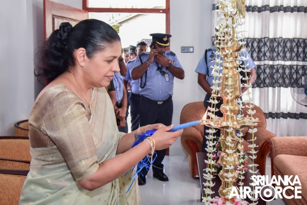 SLAF SEVA VANITHA UNIT CONDUCTS A HOUSEWARMING CEREMONY