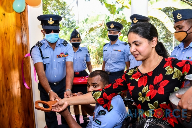 SLAF Seva Vanitha Unit Conducts a House Warming Ceremonies