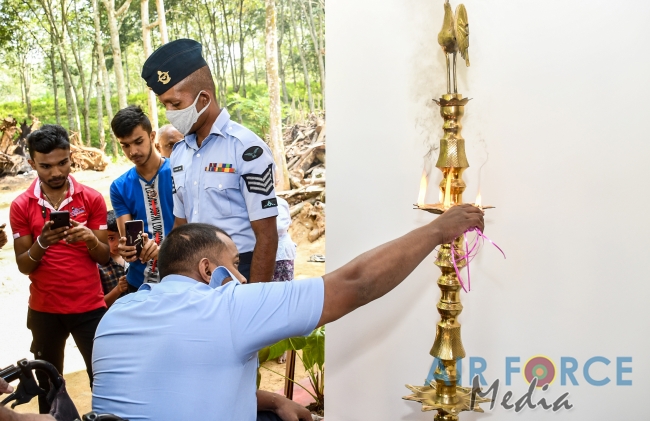 SLAF Seva Vanitha Unit Conducts a House Warming Ceremonies