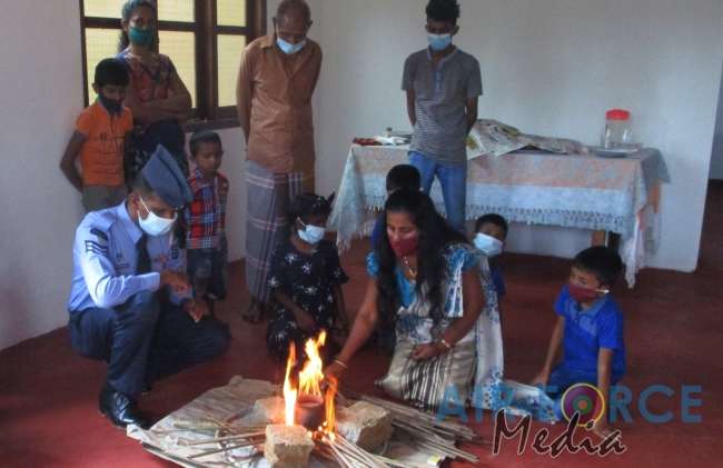 SLAF Seva Vanitha Unit Conducts a House Warming Ceremony