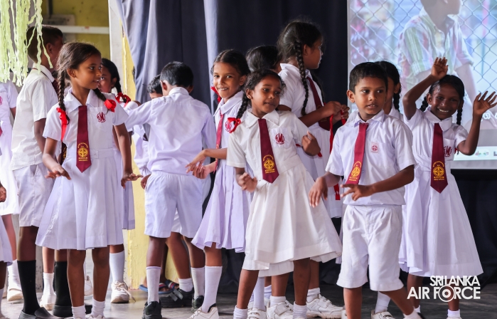 SEVA VANITHA UNIT OF SLAF BASE KATUNAYAKE CONDUCTS SHRAMADANA CAMPAIGN AND HEALTH AWARENESS PROGRAMME