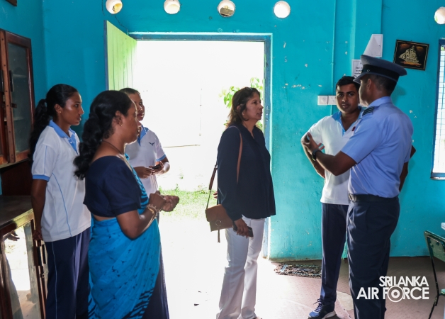 SEVA VANITHA UNIT OF SLAF BASE KATUNAYAKE CONDUCTS SHRAMADANA CAMPAIGN AND HEALTH AWARENESS PROGRAMME