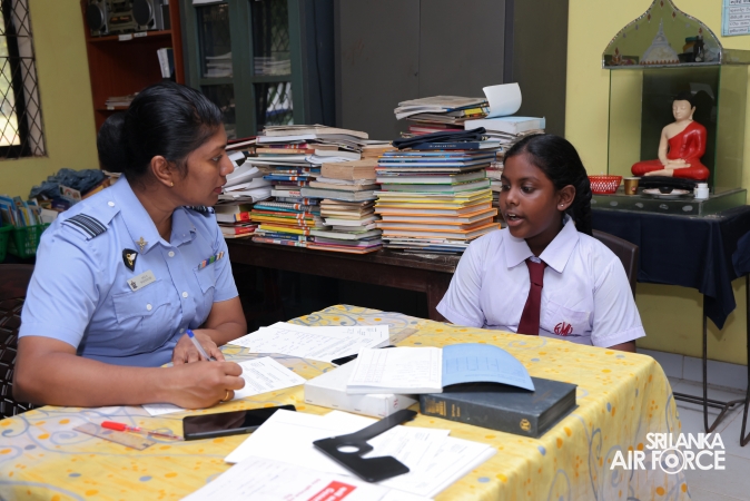 SEVA VANITHA UNIT OF SLAF BASE KATUNAYAKE CONDUCTS SHRAMADANA CAMPAIGN AND HEALTH AWARENESS PROGRAMME