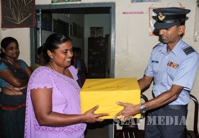 SLAF Seva Vanitha Unit Assists to Orphanage at Hingurakgoda