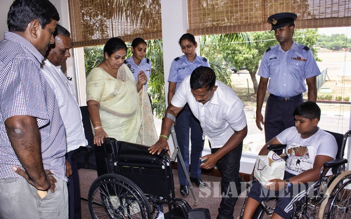 Seva Vanitha Chairperson Assists To SLAF Needy Personnel