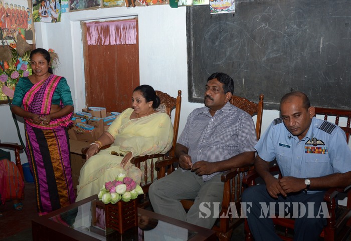 Seva Vanitha Chairperson Assists To SLAF Needy Personnel