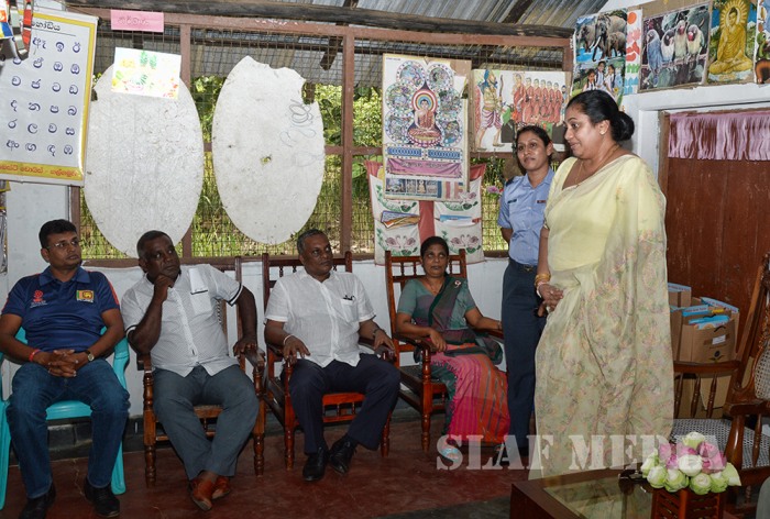 Seva Vanitha Chairperson Assists To SLAF Needy Personnel