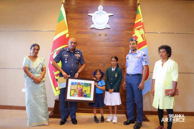 SLAF SEVA VANITHA UNIT FELICITATES ACADEMIC ACHIEVERS AND GUWAN RANDARU SITTAM ART COMPETITION WINNERS