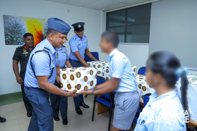 SEVA VANITHA UNIT OF SLAF STATION SRI JAYAWARDHANAPURA HANDS OVER RENOVATED SANITARY FACILITIES TO SERRIC