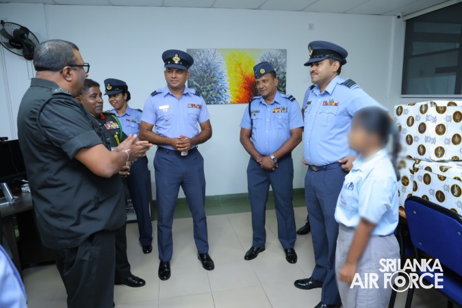SEVA VANITHA UNIT OF SLAF STATION SRI JAYAWARDHANAPURA HANDS OVER RENOVATED SANITARY FACILITIES TO SERRIC