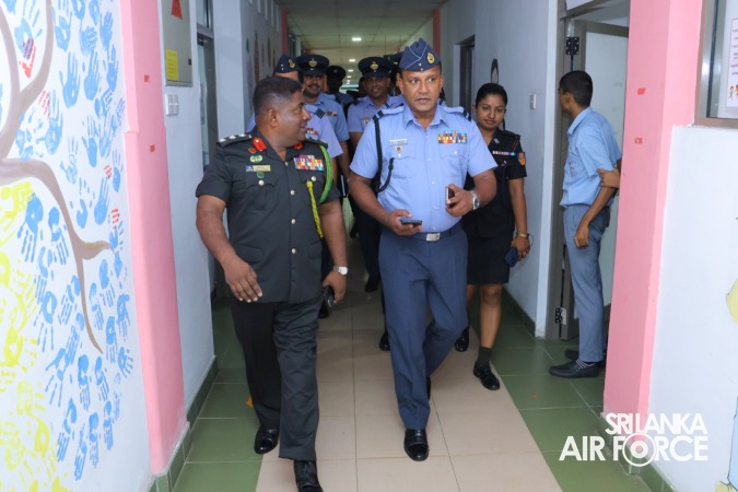 SEVA VANITHA UNIT OF SLAF STATION SRI JAYAWARDHANAPURA HANDS OVER RENOVATED SANITARY FACILITIES TO SERRIC