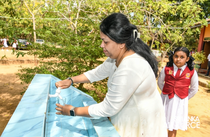 SLAF SEVA VANITHA UNIT OPENS RO PLANT IN WEERAWILA