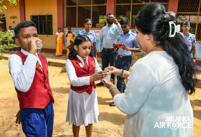 SLAF SEVA VANITHA UNIT OPENS RO PLANT IN WEERAWILA
