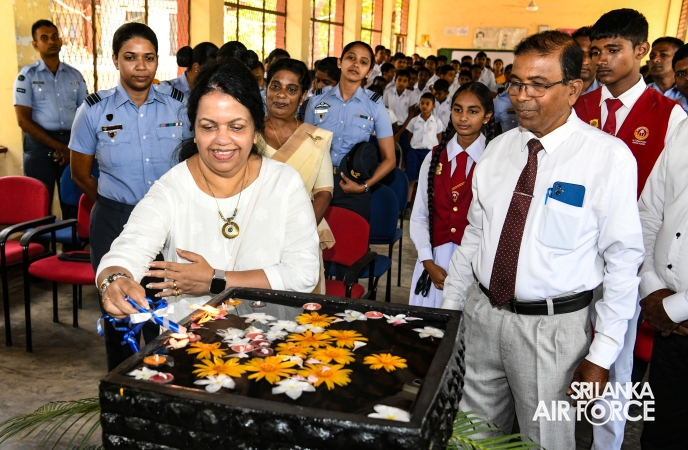 SLAF SEVA VANITHA UNIT OPENS RO PLANT IN WEERAWILA