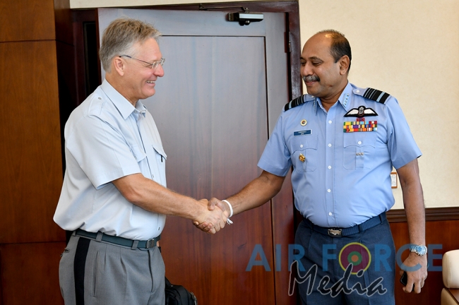 Switzerland Defence Attaché calls on the Commander of the Air Force