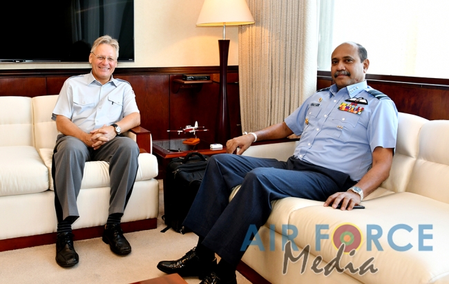 Switzerland Defence Attaché calls on the Commander of the Air Force