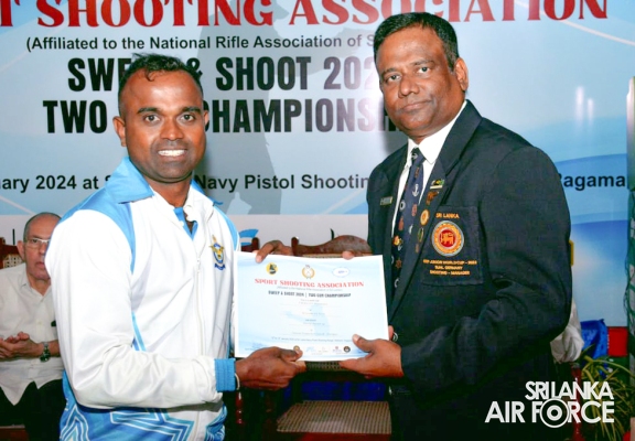 SLAF MEN AND
WOMEN PERFORMED AT “SWEEP & SHOOT” SHOOTING CHAMPIONSHIP - 2024
”