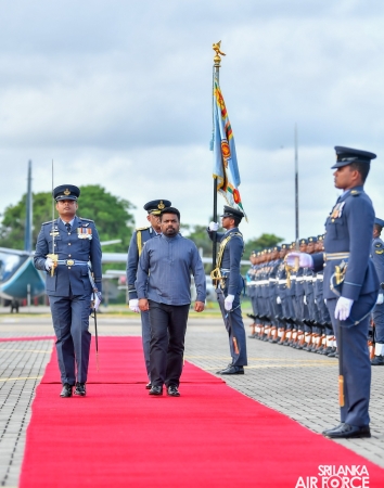 SLAF
INDUCTS TH-57 SEA RANGER HELICOPTERS TO STRENGTHEN ROTARY-WING TRAINING
AND OPERATIONAL CAPABILITIES