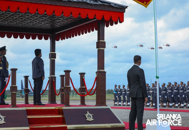 SLAF
INDUCTS TH-57 SEA RANGER HELICOPTERS TO STRENGTHEN ROTARY-WING TRAINING
AND OPERATIONAL CAPABILITIES