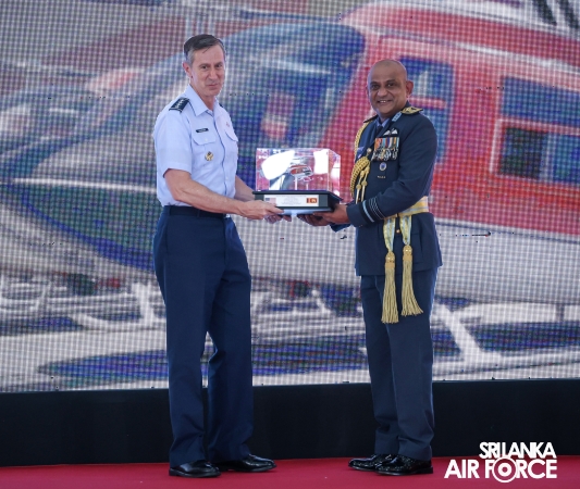 SLAF
INDUCTS TH-57 SEA RANGER HELICOPTERS TO STRENGTHEN ROTARY-WING TRAINING
AND OPERATIONAL CAPABILITIES