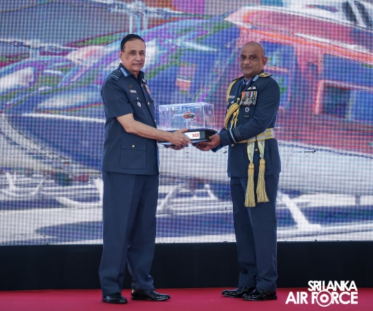 SLAF
INDUCTS TH-57 SEA RANGER HELICOPTERS TO STRENGTHEN ROTARY-WING TRAINING
AND OPERATIONAL CAPABILITIES
