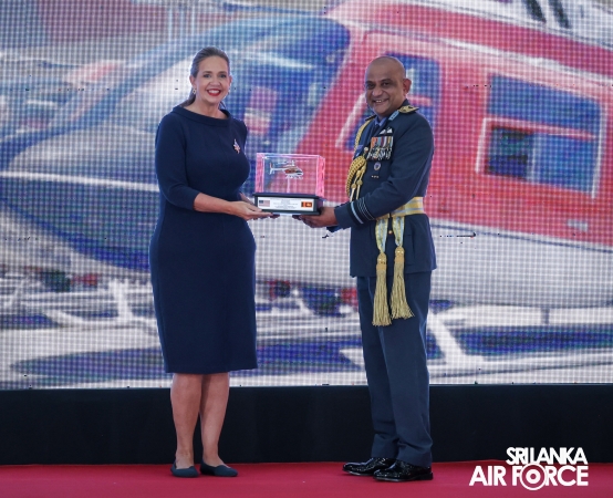 SLAF
INDUCTS TH-57 SEA RANGER HELICOPTERS TO STRENGTHEN ROTARY-WING TRAINING
AND OPERATIONAL CAPABILITIES