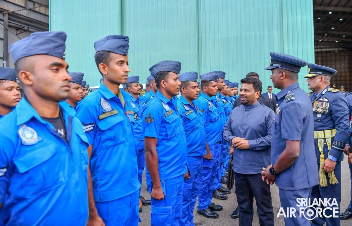 SLAF
INDUCTS TH-57 SEA RANGER HELICOPTERS TO STRENGTHEN ROTARY-WING TRAINING
AND OPERATIONAL CAPABILITIES
