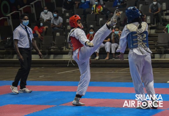 SLAF DOMINATES NATIONAL TAEKWONDO CHAMPIONSHIP 2021