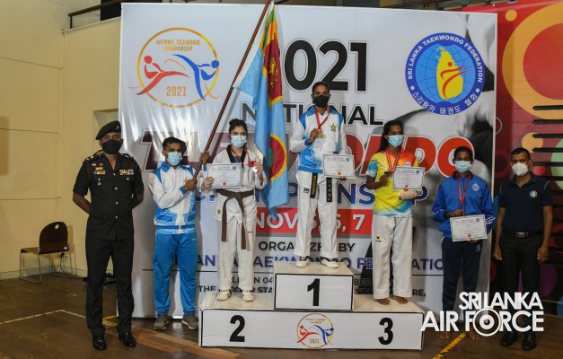 SLAF DOMINATES NATIONAL TAEKWONDO CHAMPIONSHIP 2021