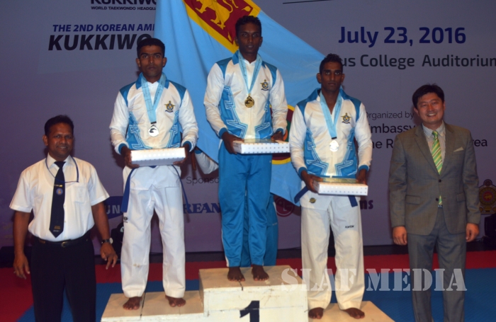 SLAF Emerges
Overall Runner-Up In 2nd Korean Ambassador’s Kukkiwon Cup Taekwondo
Championship 2016