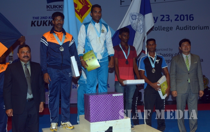 SLAF Emerges
Overall Runner-Up In 2nd Korean Ambassador’s Kukkiwon Cup Taekwondo
Championship 2016