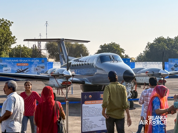 SRI LANKA AIR FORCE CONTRIBUTES TO MULTINATIONAL AIR EXERCISE TARANG SHAKTI 2026