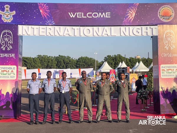 SRI LANKA AIR FORCE CONTRIBUTES TO MULTINATIONAL AIR EXERCISE TARANG SHAKTI 2026