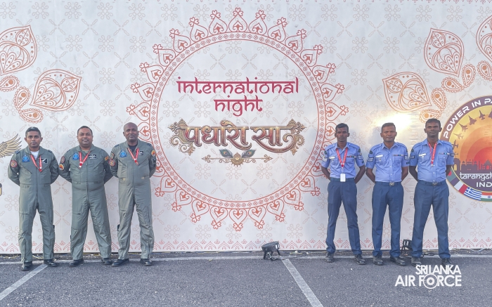 SRI LANKA AIR FORCE CONTRIBUTES TO MULTINATIONAL AIR EXERCISE TARANG SHAKTI 2026