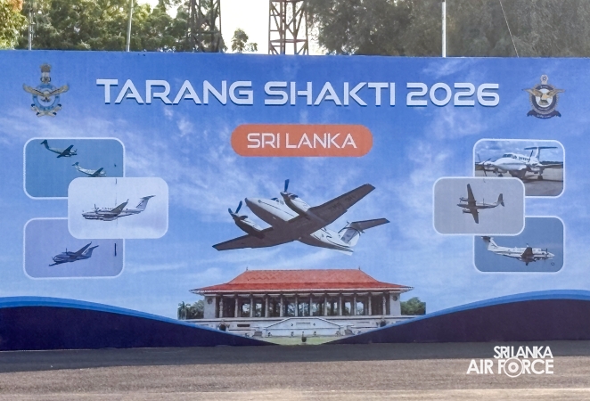 SRI LANKA AIR FORCE CONTRIBUTES TO MULTINATIONAL AIR EXERCISE TARANG SHAKTI 2026