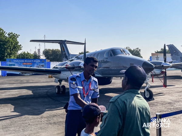 SRI LANKA AIR FORCE CONTRIBUTES TO MULTINATIONAL AIR EXERCISE TARANG SHAKTI 2026