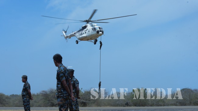 Mini Tattoo Weerawila Declared Open by the Commander